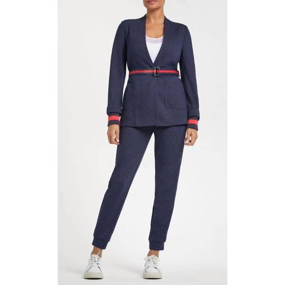 NEW ANATOMIE women's juniper joggers in texture navy - Picture 1 of 4